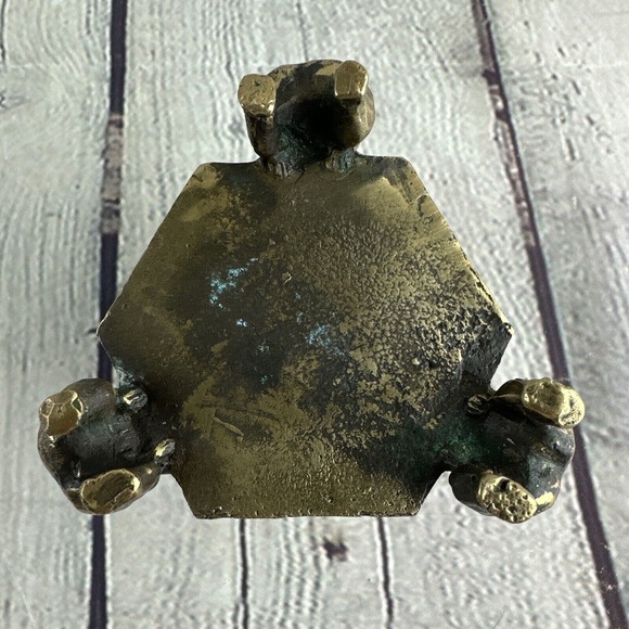 Antique Bronze Hexagon‎ Tripod Instant Burner - Picture 6 of 9